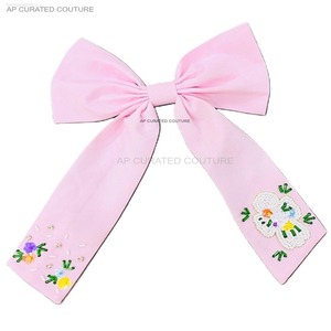 2025 Pascua nueva colección indio hecho a mano con cuentas lazo de pelo de moda Venta caliente arco opciones de personalización lazo de pelo de moda - Product Image 2