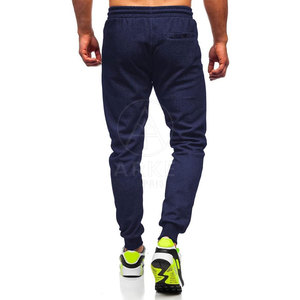 Joggers informales de moda para hombre, pantalón 100% de algodón, cintura media, ligero, transpirable, lavado, recto, ajustado, cómodo - Product Image 3