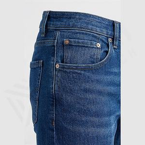 Fashion <b>Men's</b> Regular Fit Casual Cargo <b>Jeans</b> Wholesale Denim Mid <b>Waist</b> Knitted Stretch Breathable Distressed Customized Color - Product Image 5