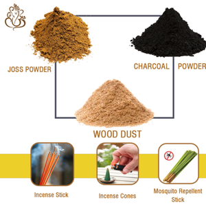 Polvo vietnamita Makko Joss/Polvo para hacer incienso de primera calidad para aromaterapia/Sra. Jessi - Product Image 4