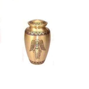 Urnes funéraires personnalisables en laiton massif de style américain élégant pour animaux de compagnie - Utilisation durable pour les funérailles - Product Image 6