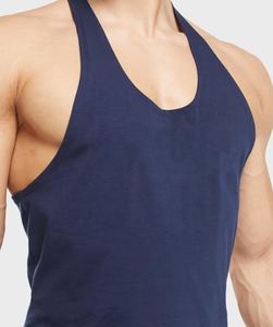 Camiseta Deportiva Premium de Secado Rápido y Transpirable para Hombre, Personalizable, Lisa, para Correr, Fitness, Gimnasio, Chaleco Deportivo de Algodón/Bambú - Product Image 6