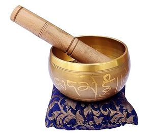Japanese <b>Handmade</b> Sound Bowl Set in Metal Crafts Hand Hammered Chakra Healing Meditation Customize for Yoga Singing Bowl - Product Image 2