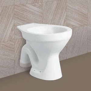 Armario de agua europeo de altura EWC marrón, trampa en S de cerámica, sifón de doble descarga, inodoro de baño de una pieza - Product Image 3