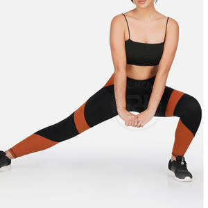 Leggings de fitness sans couture pour femmes de haute qualité vêtements de sport respirants avec taille moyenne Style décontracté en vente - Product Image 6