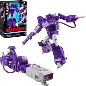 NOUVEAU Transformers Studio Series The Movie Shockwave Voyager Class Figurine d'action robotique en PVC convertible de 6,5 pouces pour les 7-12 ans - Product Image 3