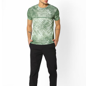 Precio razonable Mejor artículo Hombres Lavado ácido Camisetas Color único Fabricante de Pakistán Venta de verano Hombres Lavado ácido Camisetas - Product Image 1