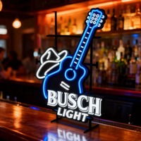 Enseigne au néon LED personnalisée, panneau en acrylique, lumières au néon pour hôtel, sport, bière, éclairage intérieur et extérieur, décoration