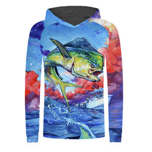 Sudadera con Capucha de Pesca Personalizada para Hombre, de Felpa, Color Sólido, Impresión DTF, DTG, Serigrafía, 100% Poliéster, Sublimación Digital, con Bolsillo, para Verano - Product Image 4