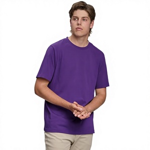 T-shirt pour homme à prix de gros, qualité supérieure, coton et polyester, imprimé, manches courtes, été, décontracté - Product Image 1