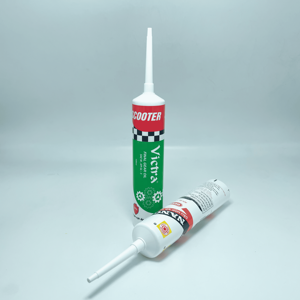 Tube en plastique PE blanc brillant imprimé, tube de distribution de 120 ml, contenant d'emballage pour liquide chimique - Product Image 2
