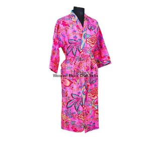 Chaqueta Acolchada Pintada a Mano para Mujer, 100% Algodón Orgánico, Manga Tres Cuartos, Ecológica, Nueva Llegada - Product Image 5