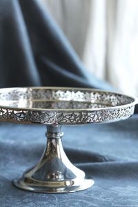 Designer Artistic <b>Crafted</b> Pedestal Aluminium Eco-Friendly Modern Design Cake Stand Elegant Wedding Dessert Presentation Formal - Product Image 4