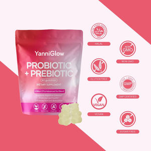 Permen Kunyah Probiotik dan Prebiotik Grosir <span class=keywords><strong>Vitamin</strong></span> untuk Pencernaan Usus Suplemen Kesehatan Usus Permen Gummy - Product Image 4