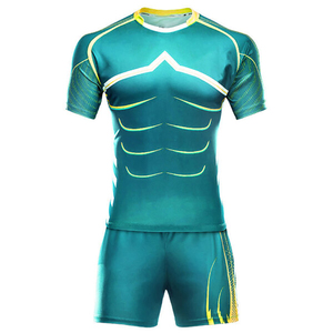 2024 Top Trending Mejor fabricante Camisetas de rugby de alta calidad Conjuntos de uniformes transpirables para adultos Servicio OEM - Product Image 4