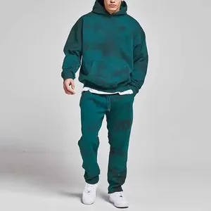 ชุดวอร์มวินเทจแบบปรับแต่งได้ชุดวอร์มแบบซ้อนกันสามารถซักเหงื่อและมีฮู้ดได้ - Product Image 2