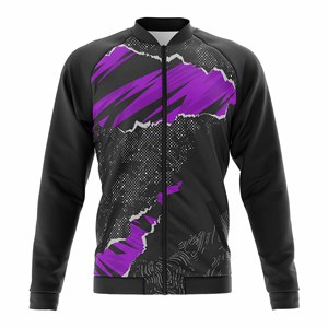 Veste de survêtement athlétique à fermeture éclair intégrale |   Chaud, respirant, séchage rapide |   Tailles Homme Femme Jeunesse |   Veste d'entraînement de performance - Product Image 5