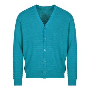 Multicolor V-Neck <b>Cardigan</b> Sweaters <b>Fleece</b> Knitted Sportswear Buttons Casual University Fraternity Sweaters <b>for</b> Applique - Product Image 5