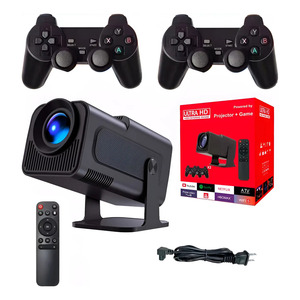 Mini Portable LED <b>Projector</b> Smart TV + Video Game Controllers - Assorted Colors - Product Image 6