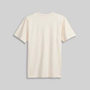 Camiseta Oversize de Jersey de 240 g/m² con Estampado 3D Comprimido, Diseño en Blanco para Serigrafía, Patrón Sólido - Product Image 2