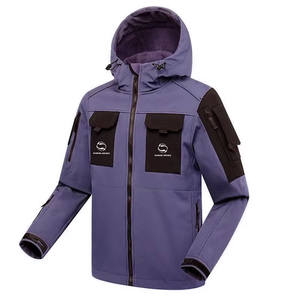 Chaqueta Softshell transpirable de alta calidad para hombre, chaqueta impermeable, chaqueta Softshell para hombre de alta calidad para deportes al aire libre - Product Image 2