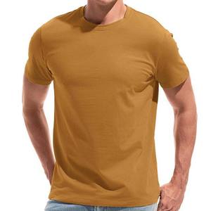 T-shirts pour hommes, fabricant de haute qualité, bonne couture, motif uni, coton, couleur, t-shirt pour hommes - Product Image 5
