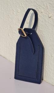 Étiquette de bagage en cuir véritable pour sacs de voyage, étiquettes d'identification pour étuis de costume, étiquettes de sac pour bagages - Product Image 2