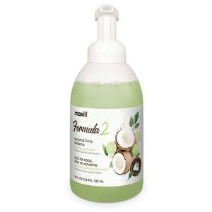 Jabón Líquido Espumoso para Manos Fórmula 2 al por Mayor, 473 ml, con Lanolina Hidratante, Aroma a Coco-Lima y Verbena, 18 oz - Product Image 1