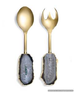 Stainless Steel Cake Sever <b>Set</b> With Rattan Handle Metal Flatware Cutlery <b>Set</b> Highest Quality Home Decorative Flatware <b>Set</b> Supply - Product Image 6