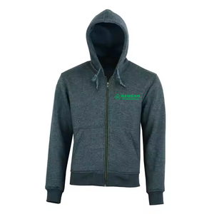 Sweat à capuche unisexe personnalisé OEM, chaud et zippé |   Sweat-shirts à fermeture éclair élégants et décontractés pour le streetwear et la salle de sport, 100% coton, respirants, séchage rapide - Product Image 4