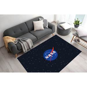 Tapis imprimé cosmique - Design spatial moderne pour la maison et le bureau, avec tapis moelleux à poils longs - Product Image 2