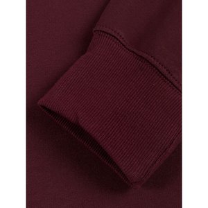 Venta al por mayor de sudaderas de las mujeres Casual Oversized Pullover Hoodie manga larga de lana de invierno cálido de moda Tops para niñas y señoras - Product Image 5