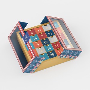 Calendario personalizado, embalaje <span class=keywords><strong>de</strong></span> regalo, caja sorpresa <span class=keywords><strong>de</strong></span> Navidad, embalaje <span class=keywords><strong>de</strong></span> calendario <span class=keywords><strong>de</strong></span> ventana, embalaje para regalo, caja <span class=keywords><strong>de</strong></span> regalo misteriosa - Product Image 3