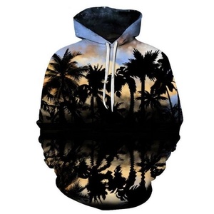 Sweat-shirt unisexe brodé personnalisé hiver élégant sweat-shirt confortable à capuche en acrylique Logo avant par sublimation et sérigraphie - Product Image 1