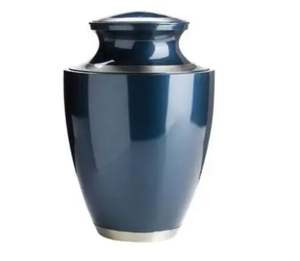 Compra de cremación de recuerdo de aluminio de calidad premium con urnas de cremación de estilo americano de forma redonda a la venta - Product Image 5