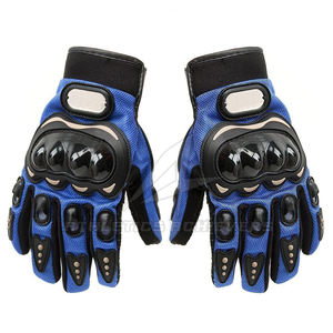 ถุงมือหนังขี่มอเตอร์ไซด์สำหรับเล่นกีฬายิมถุงมือเล่นยิมหน้าจอสัมผัสเลือกสีได้ - Product Image 1