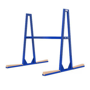 Ausavina Qli Châssis en A pour camion pliant bleu foncé pour l'affichage de marchandises en entrepôt AQFTA060 - Product Image 1