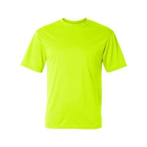 Camiseta deportiva de secado rápido de algodón sólido 100% para hombre, camiseta atlética de alta elasticidad transpirable de compresión, capa Base que absorbe la humedad - Product Image 4