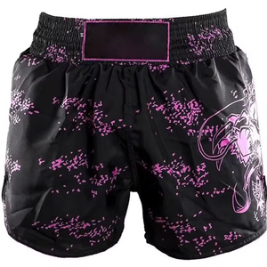 Boxe Sublimation MMA Shorts pour Hommes Imprimer Muay Thai Shorts Fight Training Boxe Sublimation MMA Shorts - Product Image 1