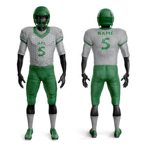 Uniformes de fútbol americano al por mayor, diseños personalizados, camisetas y pantalones transpirables duraderos directos de fábrica para equipos de jóvenes adultos - Product Image 5