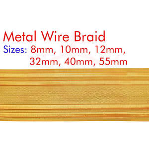 Cordones de trenzas de galón de alta calidad para uniformes en cordones de galón de alambre de lingotes de oro - Product Image 2