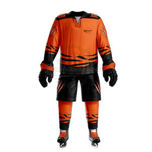Ropa deportiva Hockey sobre hielo Diseño popular Ropa deportiva Uniforme de hockey sobre hielo ligero Hecho en Pakistán - Product Image 1