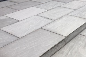 Carreaux de marbre gris sable design, sur mesure, vente en gros, carreaux de grès gris pour décoration extérieure - Product Image 3