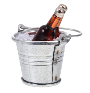 Cubo de hielo de aluminio de nuevo diseño Cubo de hielo de forma redonda de Calidad exclusiva para uso en restaurante de hotel Más vendido - Product Image 1