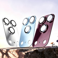 Protection d'écran en verre en alliage d'aluminium pour iPhone 18 Pro PRO MAX AF+AR HQ 3D, protection d'objectif d'appareil photo de couleur identique, couverture complète