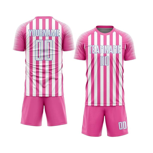 Camiseta de Fútbol Personalizada, Uniforme de Fútbol de Secado Rápido, Uniforme de Fútbol Transpirable, Uniforme de Fútbol al por Mayor de Poliéster - Product Image 5