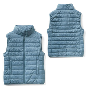 Veste bouffante sans manches personnalisée pour hommes Veste homme de haute qualité dernière mode Veste bouffante sans manches teinte unie vente en gros - Product Image 1