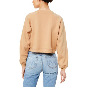 สเวตเชิ้ตสำหรับผู้หญิงเสื้อสเวตเตอร์ระบายอากาศได้ดีโลโก้ลำลองตามสั่งสี - Product Image 2