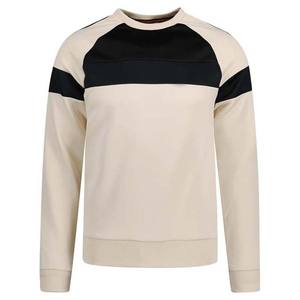 Sudaderas de manga larga con cuello redondo de lana sólida de ajuste Regular informal de invierno para hombre tela teñida Lisa personalizada - Product Image 5