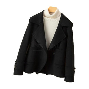 Custom Logo Design <b>Women</b> Wool <b>Jacket</b> Wholesale Made Breathable <b>Women</b> Wool <b>Jackets</b> in Stock - Product Image 3